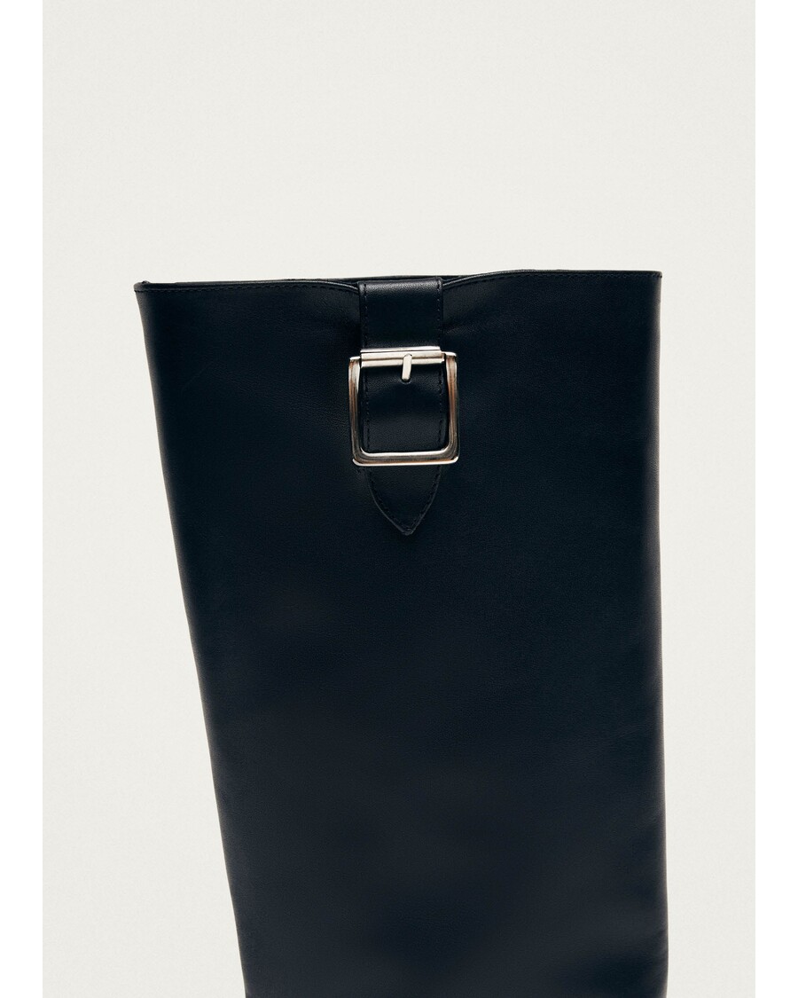 Alohas Ryder Black Leather Boots