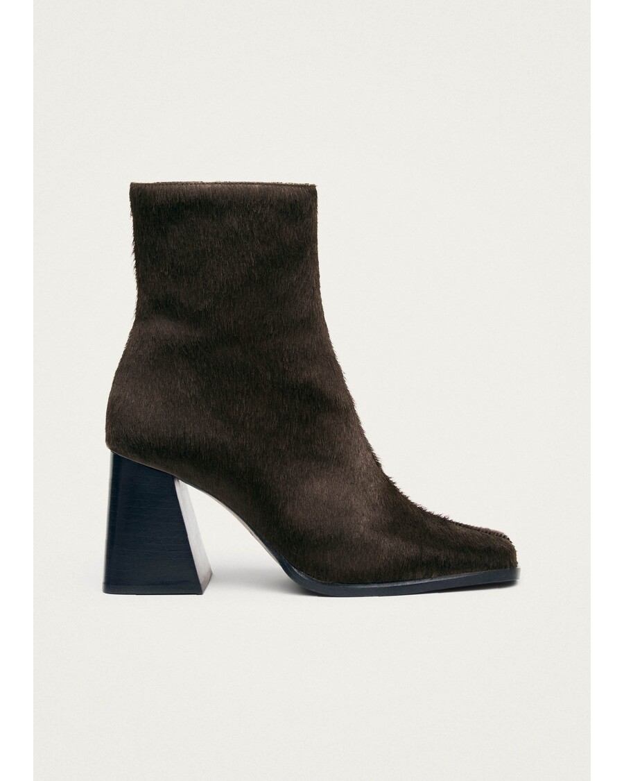 Alohas South Soft Brown Leather Ankle Boots