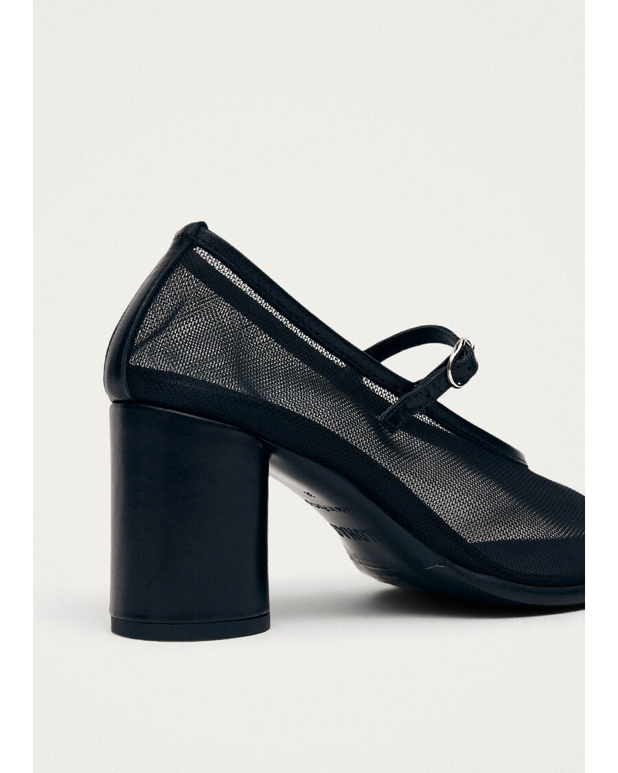 Alohas Esha Mesh Black Pumps