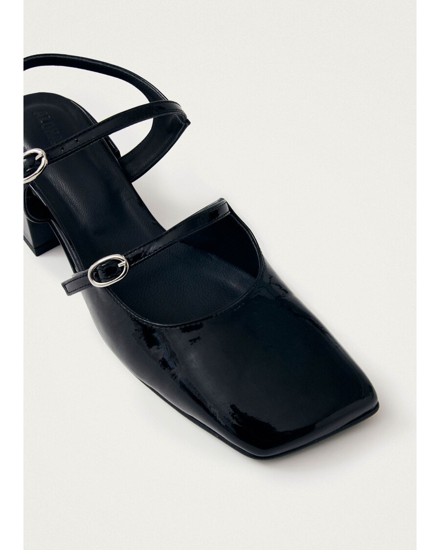 Alohas Withnee Onix משאבות עור שחורות