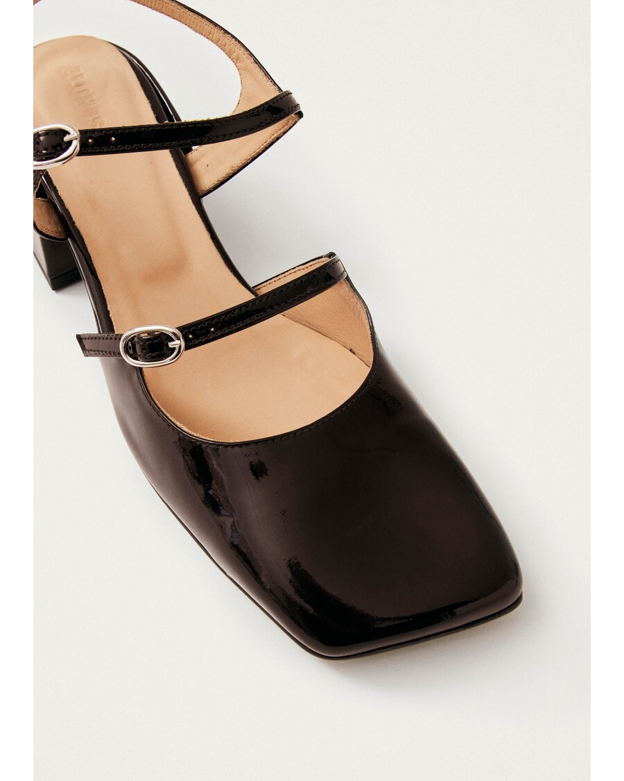 Alohas Withnee Onix Brown Leather Pumps