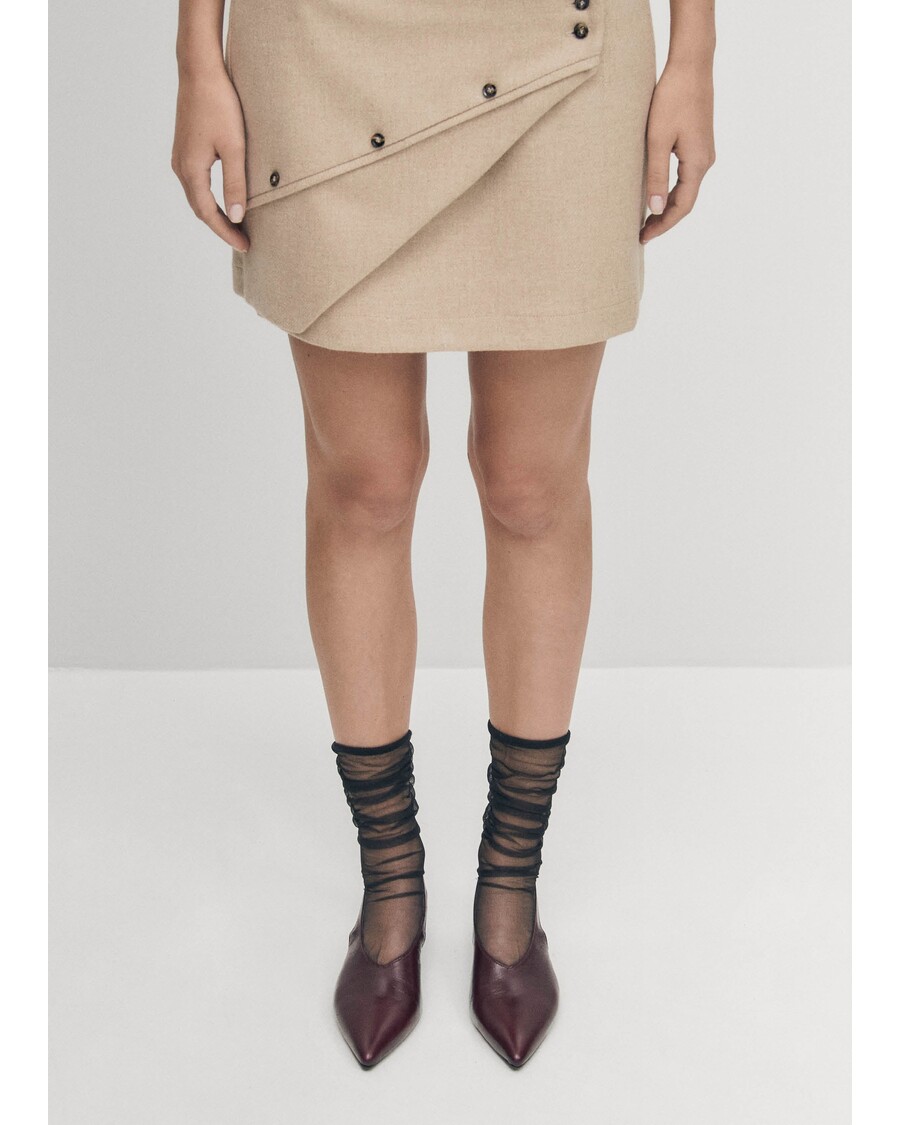 Alohas Eros Burgundy Leather Pumps