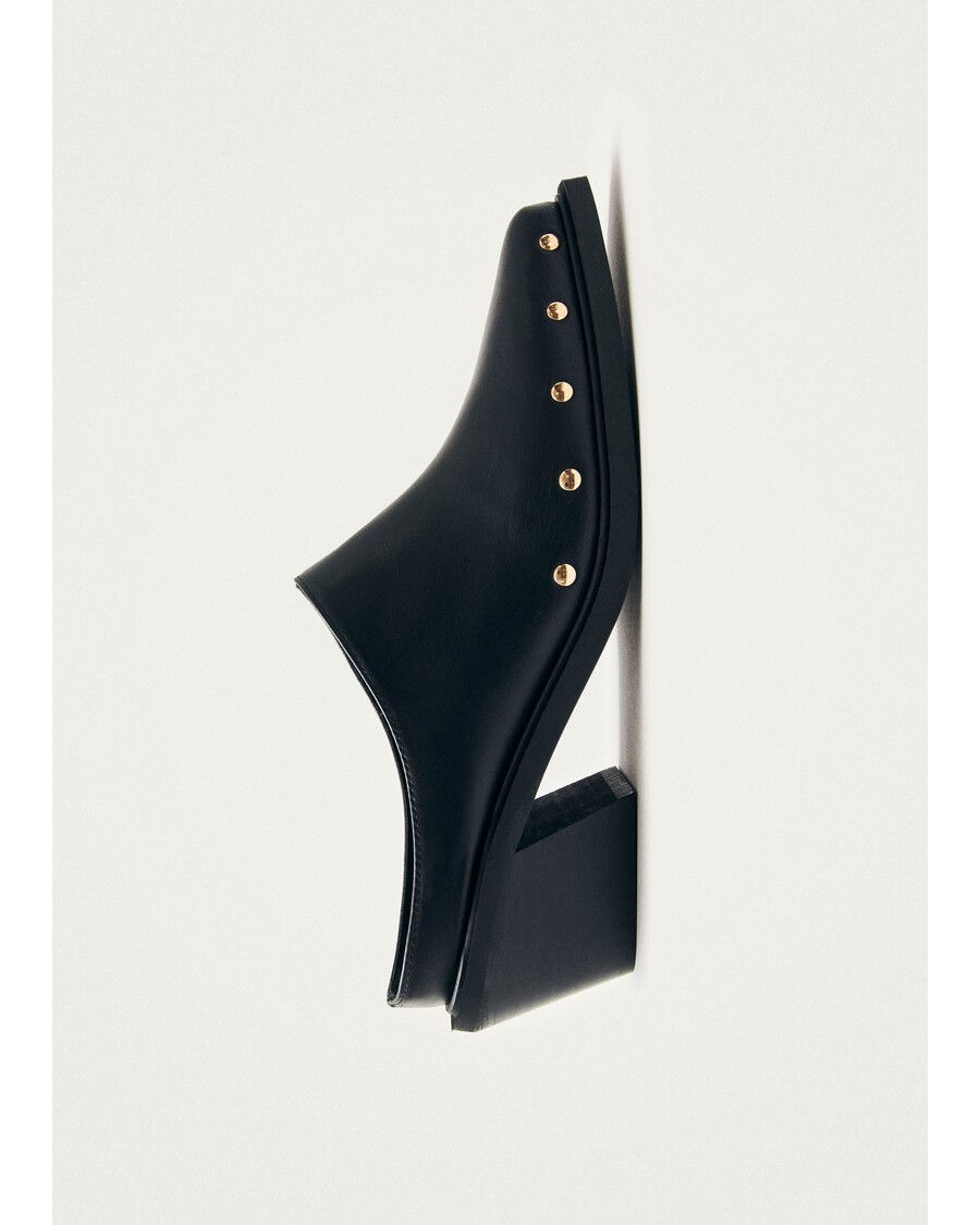 Alohas Lorenzo Muldyr I Sort Skinn