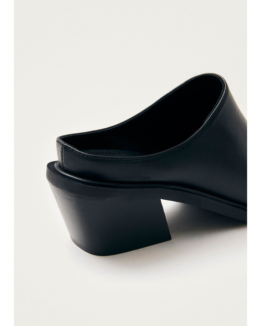 Alohas Lorenzo Muldyr I Sort Skinn