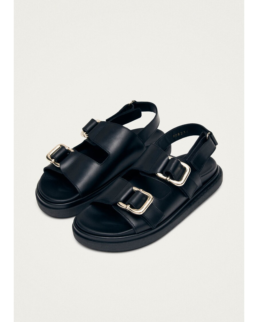 סנדל שחור של Alohas Harper