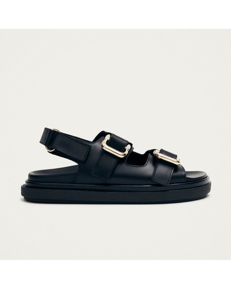 סנדל שחור של Alohas Harper