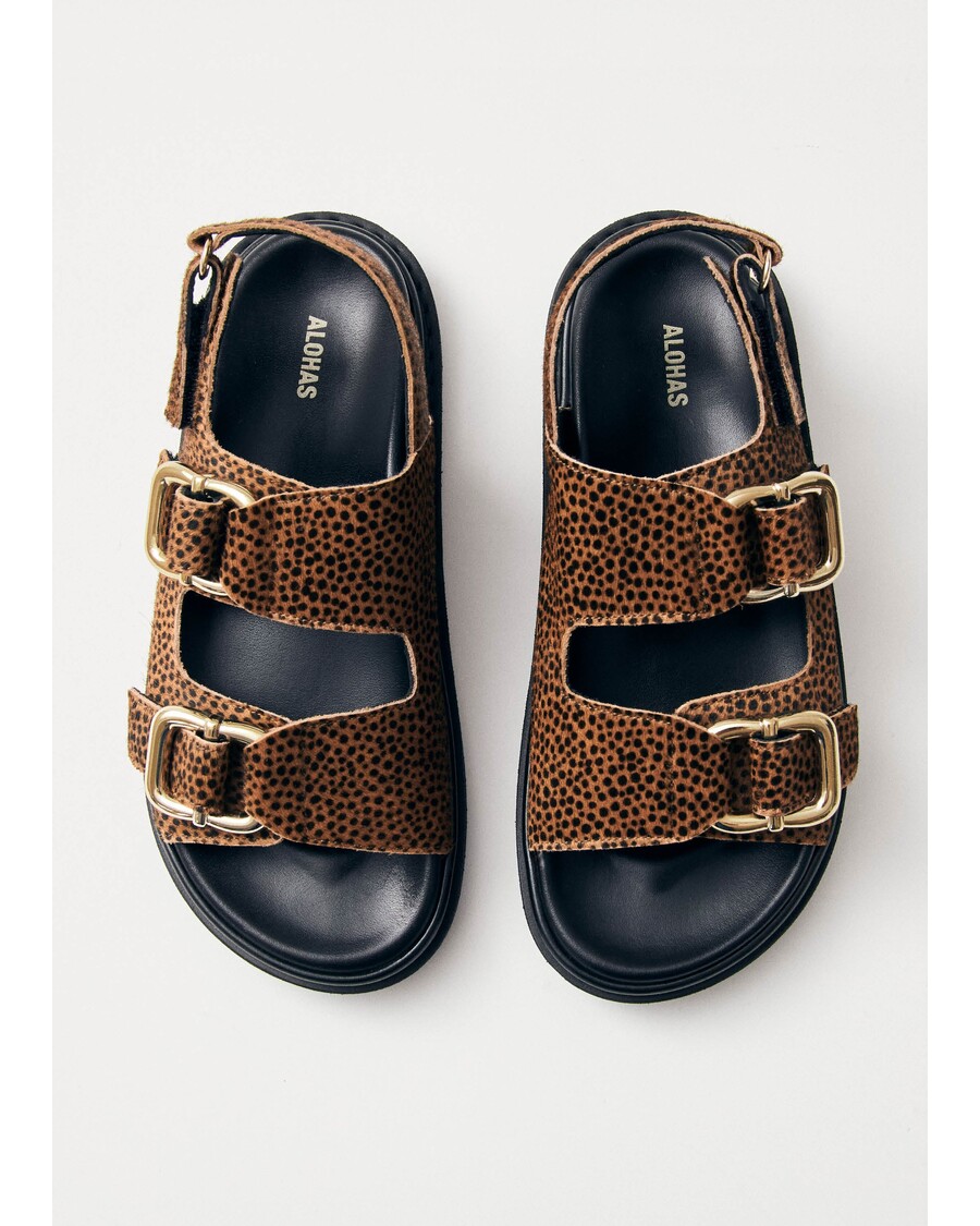 сандали от мека кафява кожа Alohas Harper