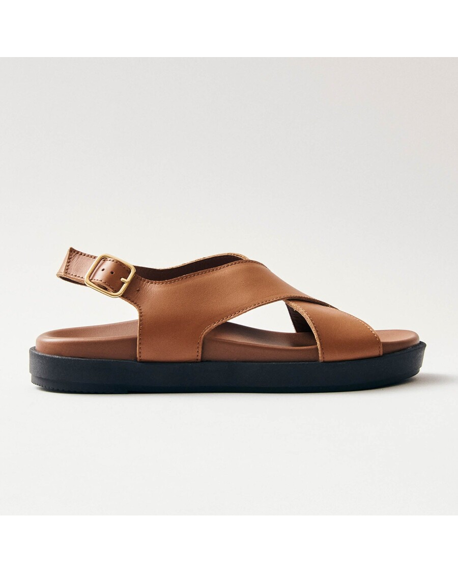 סנדלי עור Alohas Nico Tan