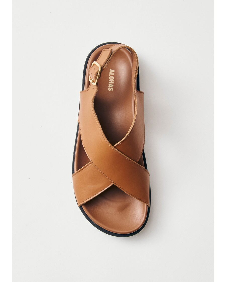 סנדלי עור Alohas Nico Tan