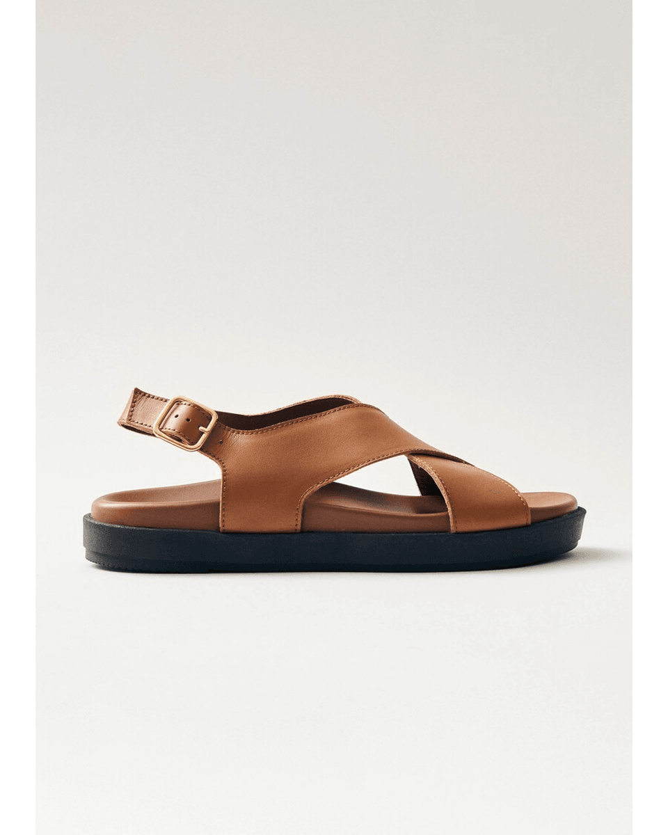 Alohas Nico Kožne Sandale U Boji Kože