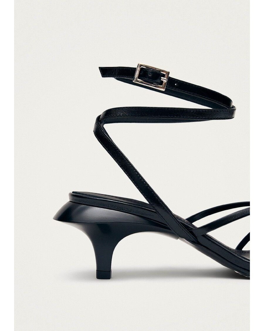 Alohas Soleia Juodos Odinės Basutės