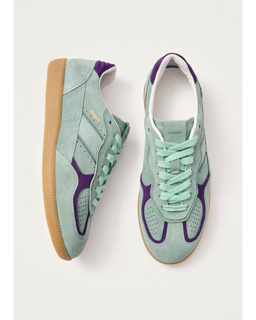 Alohas Tb.490 נעלי ספורט כחולות מעור