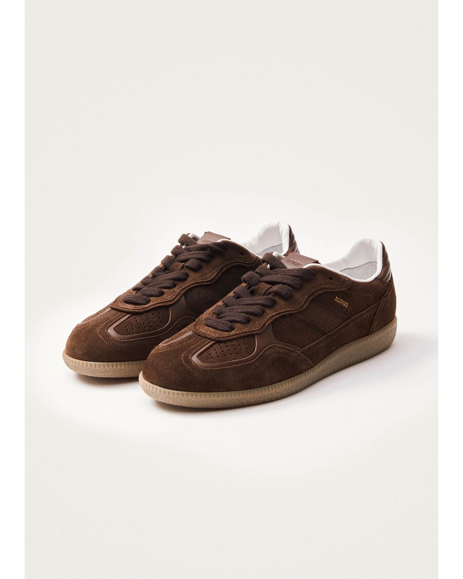 Alohas Tb.490 Rife шоколадово кафяви кожени маратонки