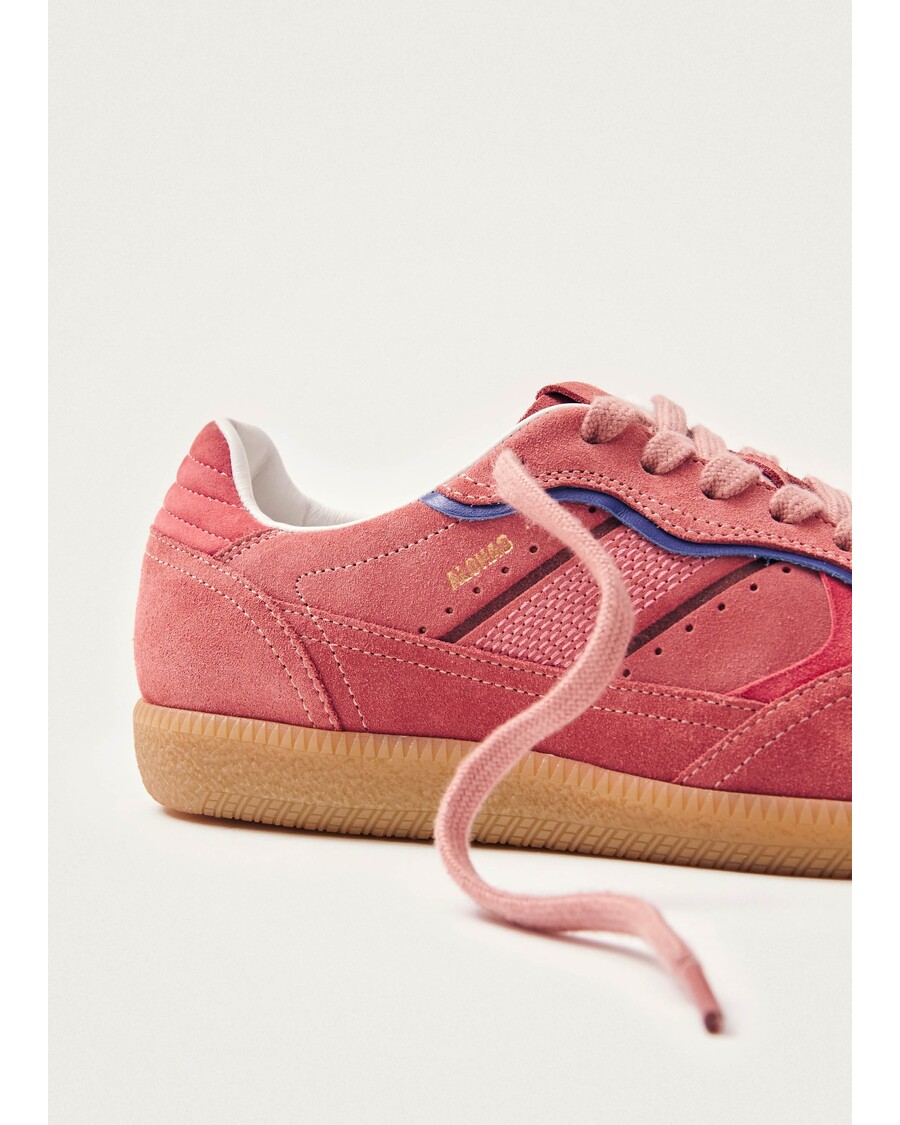 حذاء رياضي ألوهاس Tb.490 من الجلد باللون الوردي