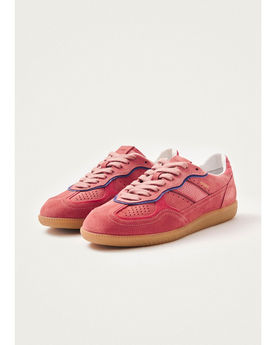 حذاء رياضي ألوهاس Tb.490 من الجلد باللون الوردي