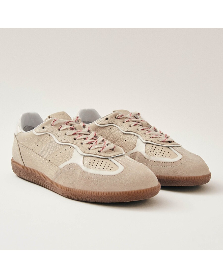 Alohas Tb.490 נעלי ספורט מעור קרם גרגירים