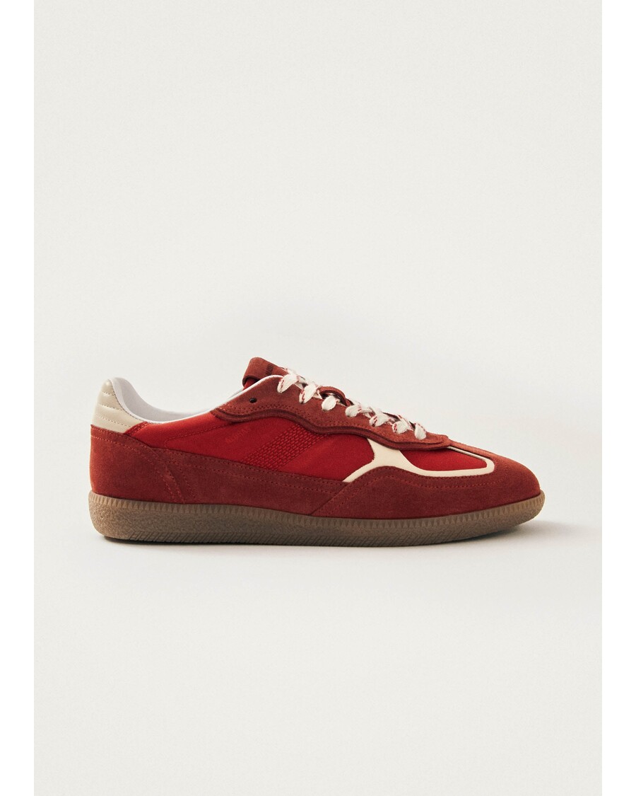 Alohas Tb.490 Rife Sheen Red Leather Sneakers