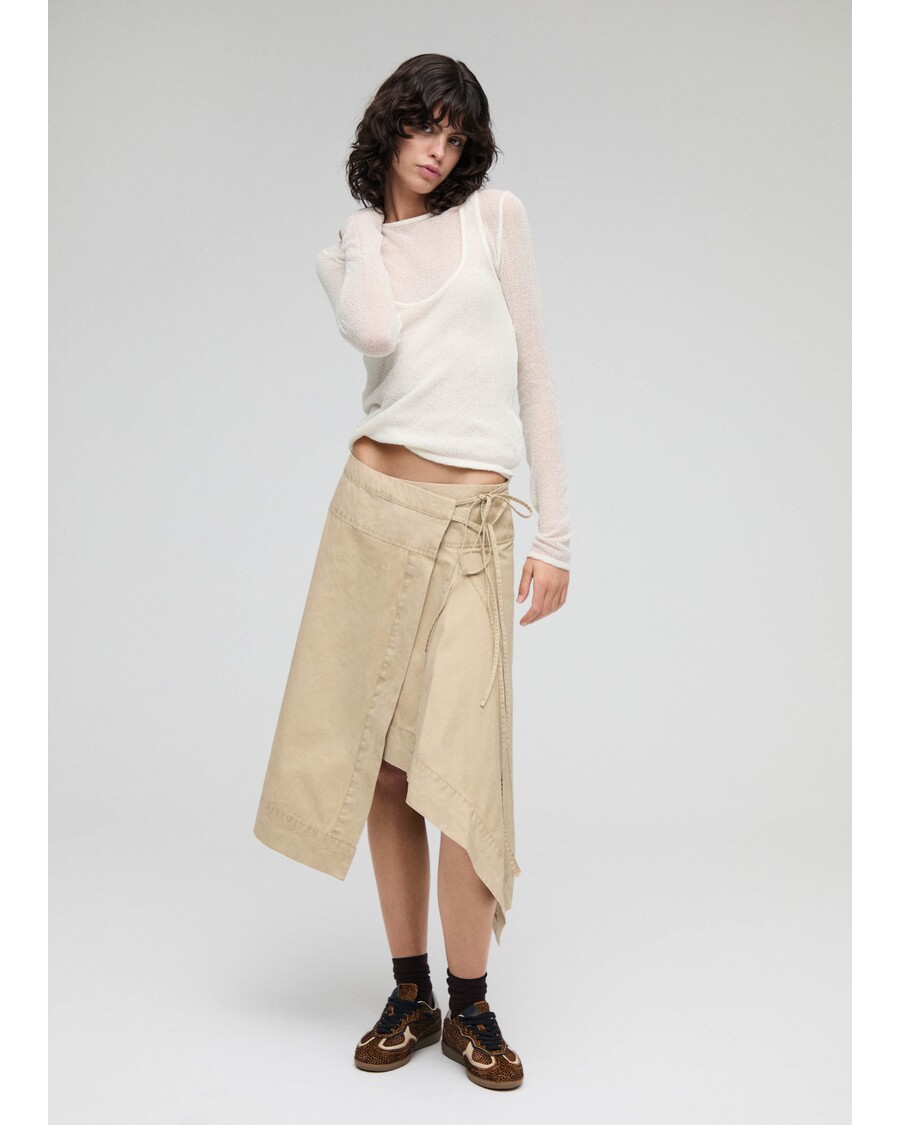 Alohas Tb.490 נעלי ספורט עור שזוף רך