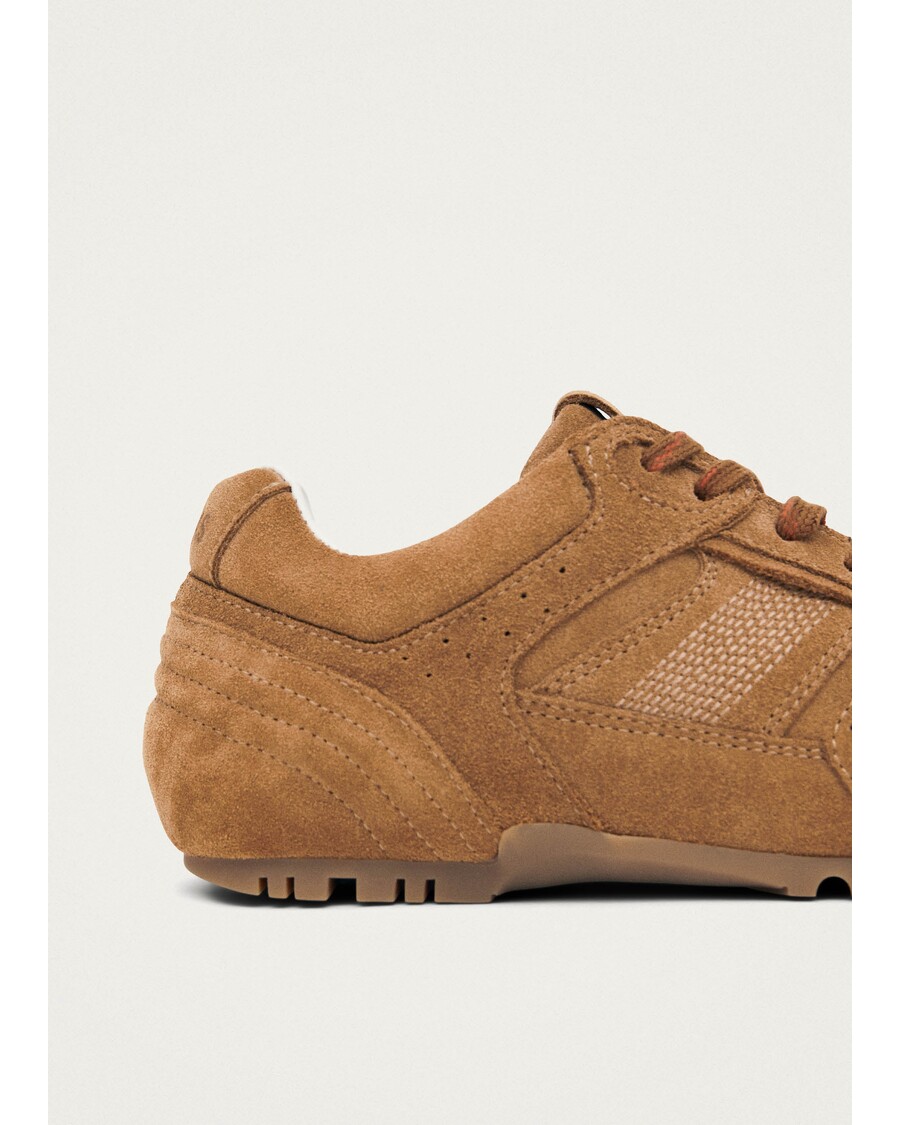 Adidasi Alohas Tb.56 Piele Intoarsa Maronie