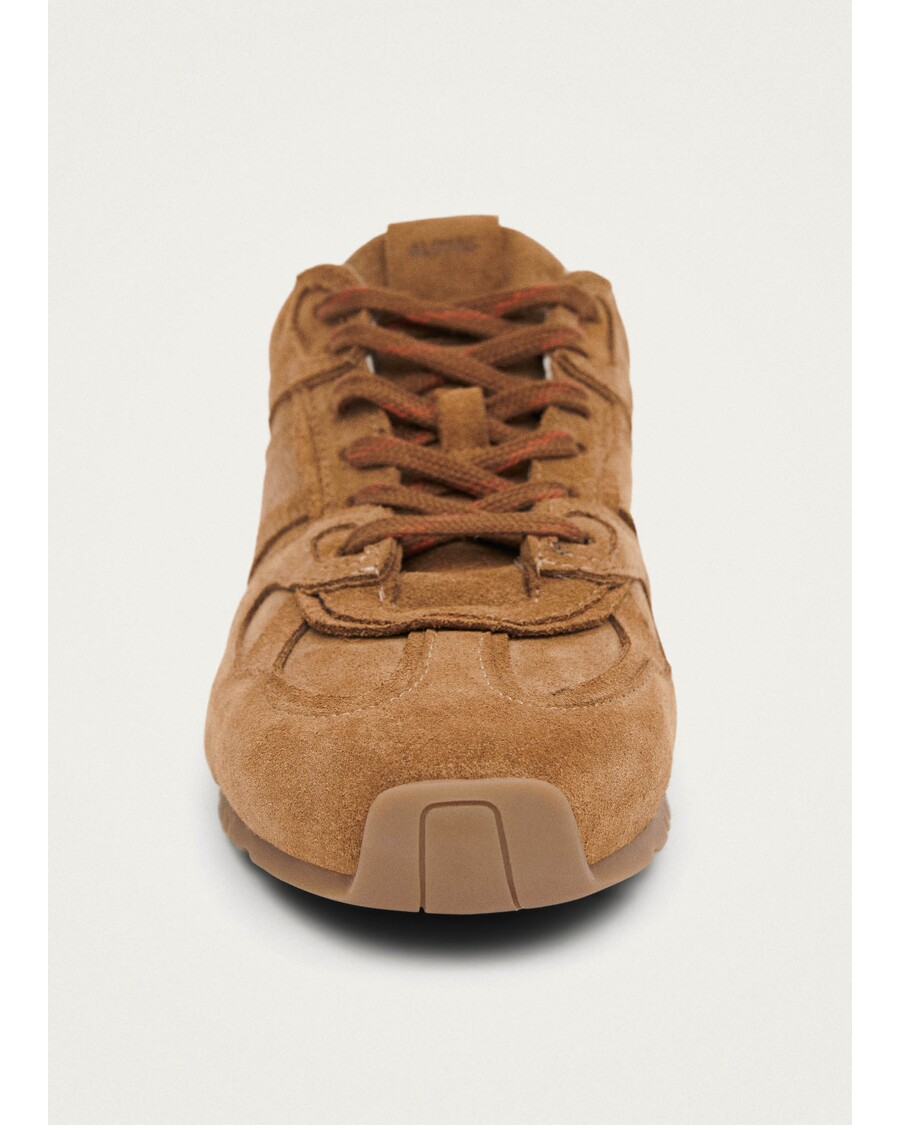 Adidasi Alohas Tb.56 Piele Intoarsa Maronie