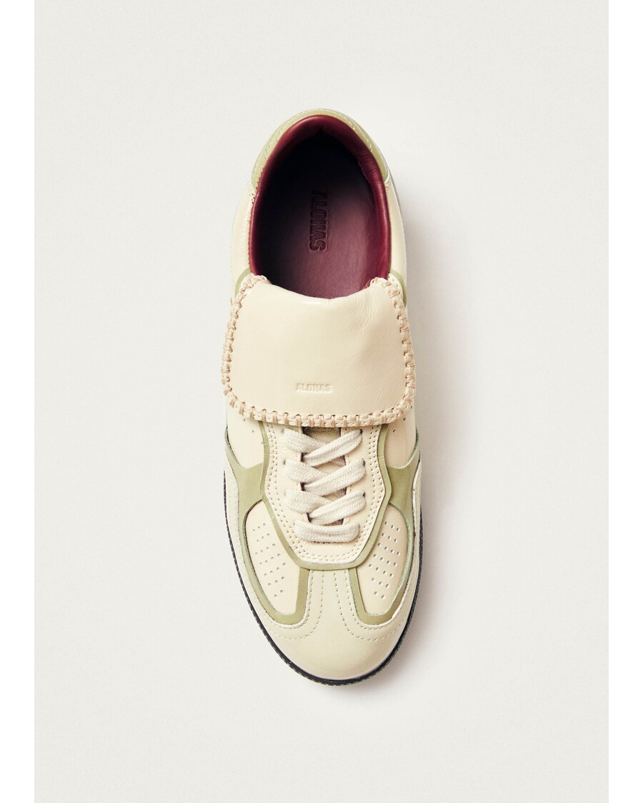 Alohas Tb.490 Club Onix Cream Leather Sneakers