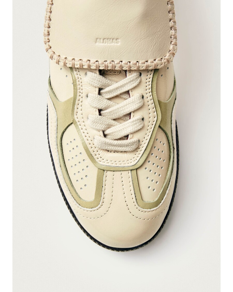 Alohas Tb.490 Club Onix Cream Leather Sneakers