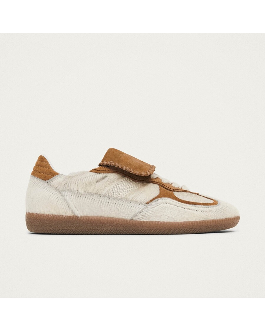 Alohas Tb.490 клубни маратонки от мека кафява кожа