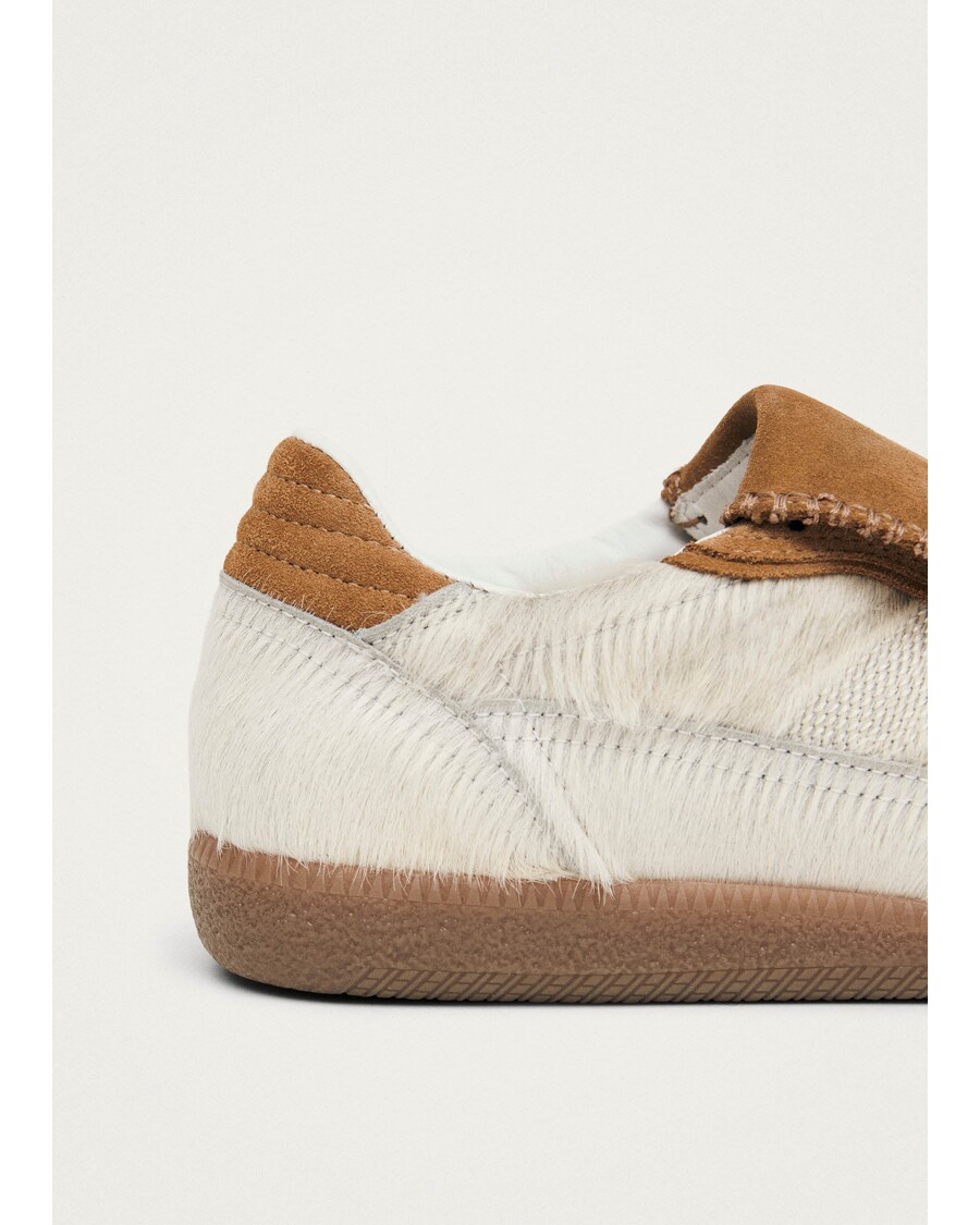 Alohas Tb.490 клубни маратонки от мека кафява кожа