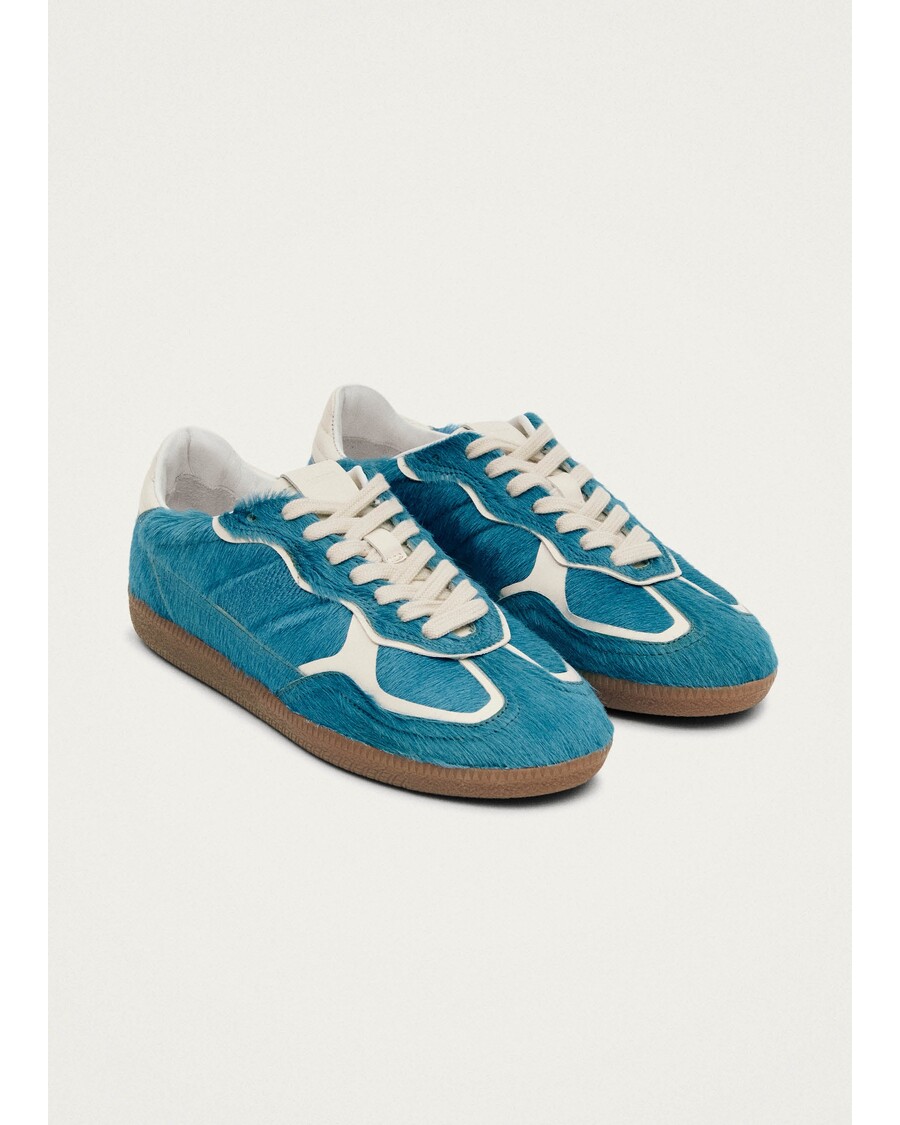 меки сини кожени маратонки Alohas Tb.490 Rife