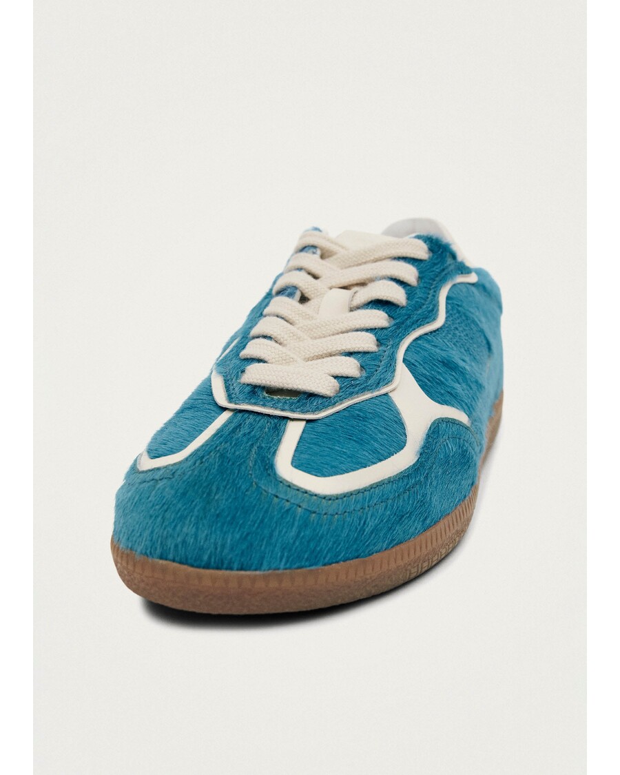 меки сини кожени маратонки Alohas Tb.490 Rife