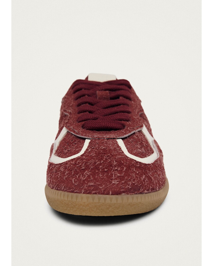 Alohas Tb.490 Rife Suede размити червени кожени маратонки