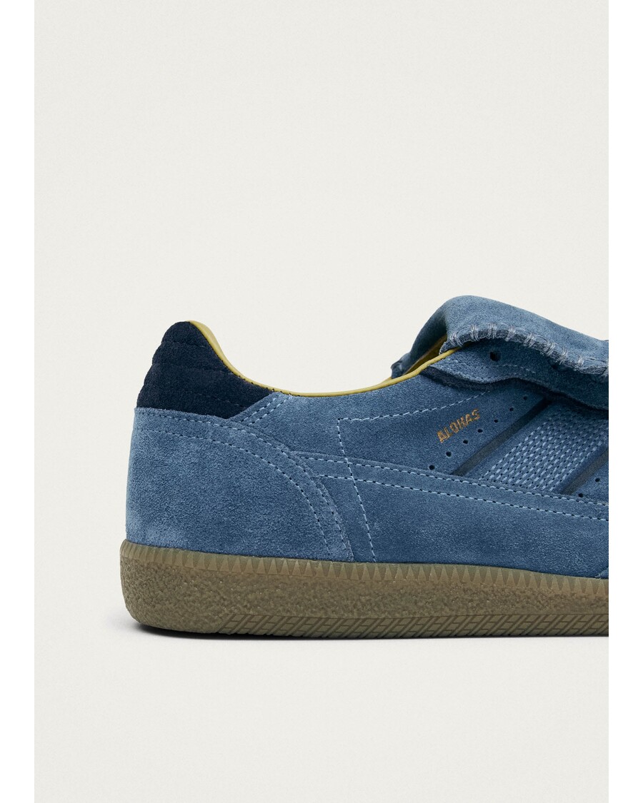 Alohas Tb.490 Club Suede Blue Leather Sneakers