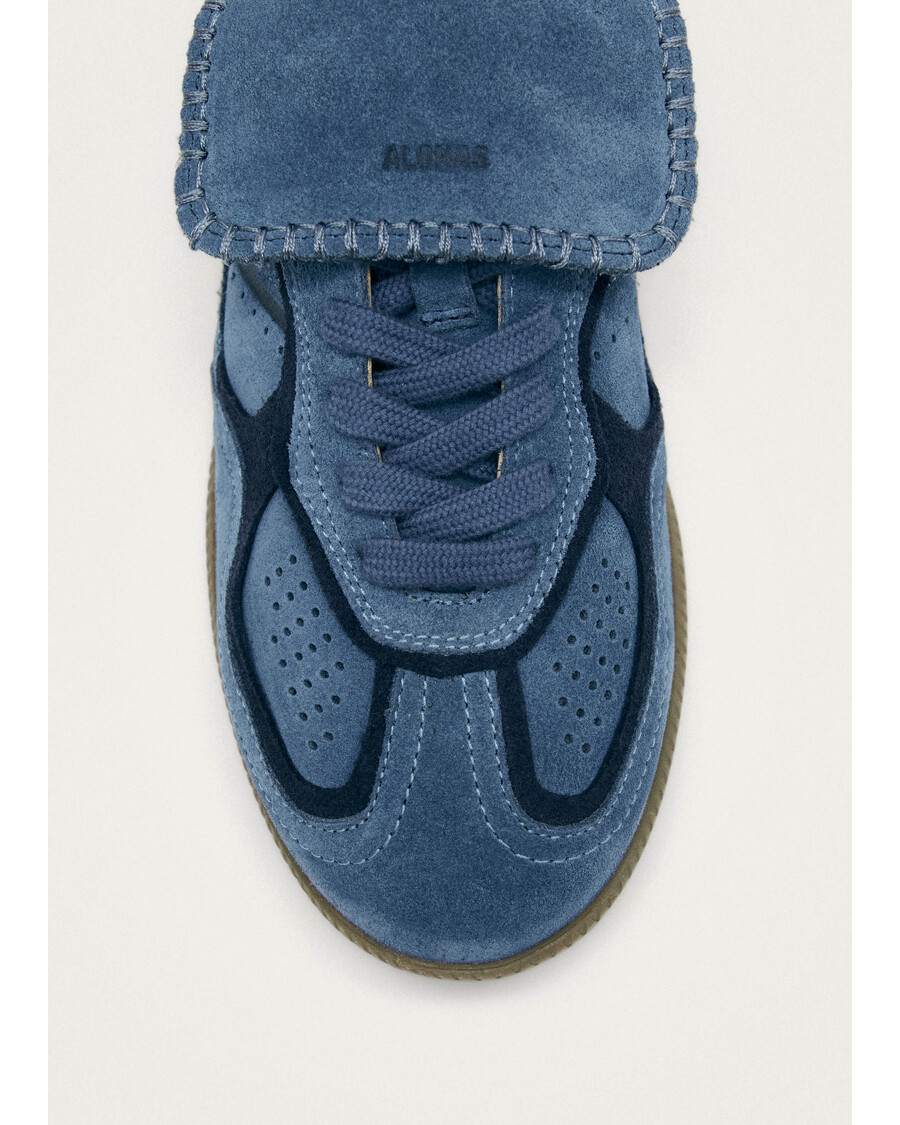 Alohas Tb.490 Club Suede Blue Leather Sneakers