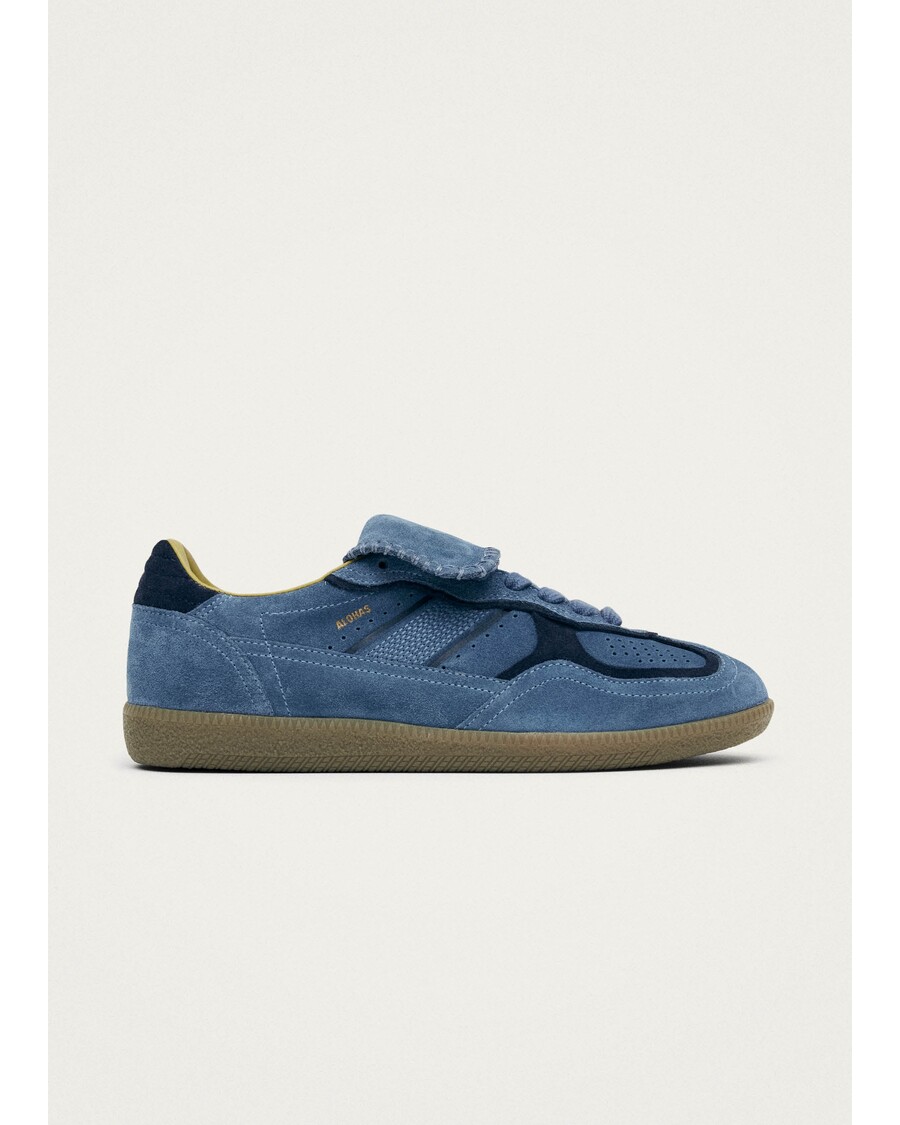 Alohas Tb.490 Club Suede Blue Leather Sneakers