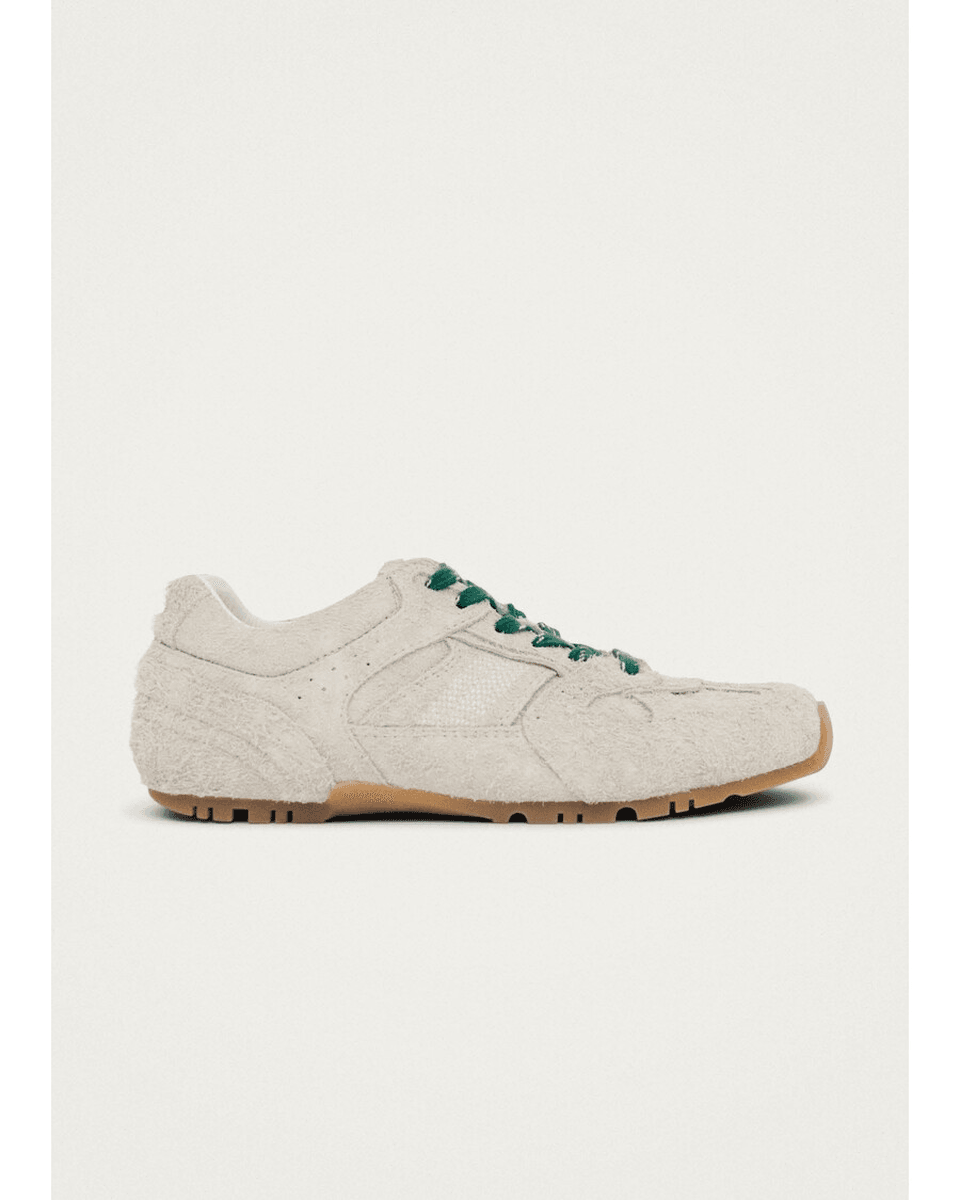 Alohas Tb.56 Semišové Chlpaté Svetlošedé Kožené Tenisky